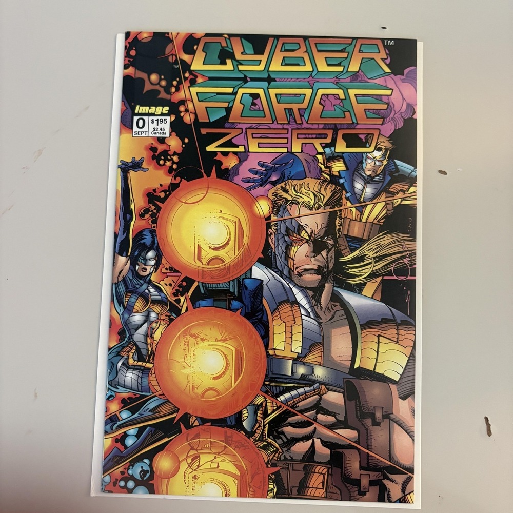 Cyberforce Image Comics Zero #0 1993 First Print Modern Age Comic Book